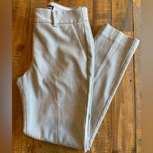 EXPRESS Mid-Rise Columnist Ankle Pants, Gray Women’s, Size 0